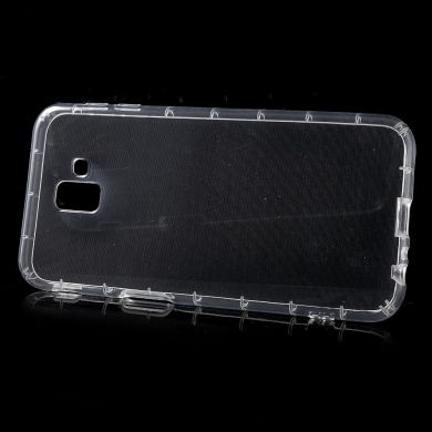 Силіконовий (TPU) чохол Deexe Clear Cover для Samsung Galaxy J6+ (J610) - Transparent