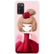 Силіконовий (TPU) чохол Deexe Life Style для Samsung Galaxy A02s (A025) - Girl