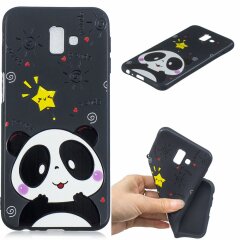 Силіконовий (TPU) чохол Deexe Life Style для Samsung Galaxy J6+ (J610), Cute Panda