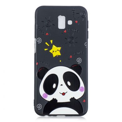 Силіконовий (TPU) чохол Deexe Life Style для Samsung Galaxy J6+ (J610), Cute Panda