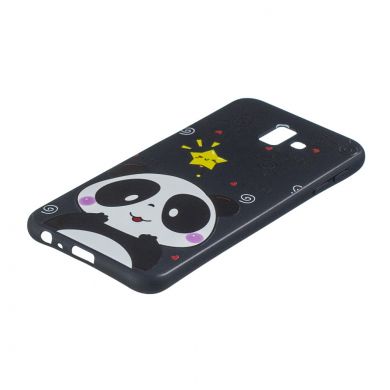 Силіконовий (TPU) чохол Deexe Life Style для Samsung Galaxy J6+ (J610), Cute Panda