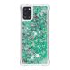 Силіконовий (TPU) чохол Deexe Liquid Glitter для Samsung Galaxy A31 (A315) - Green