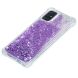 Силиконовый (TPU) чехол Deexe Liquid Glitter для Samsung Galaxy A51 (А515) - Violet. Фото 5 из 8