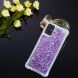 Силіконовий (TPU) чохол Deexe Liquid Glitter для Samsung Galaxy A51 (А515) - Violet