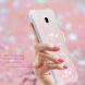 Силиконовый (TPU) чехол Deexe Liquid Glitter для Samsung Galaxy J4+ (J415) - Pink. Фото 2 из 7