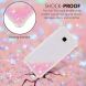 Силиконовый (TPU) чехол Deexe Liquid Glitter для Samsung Galaxy J4+ (J415) - Pink. Фото 7 из 7