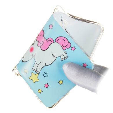 Силіконовий (TPU) чохол Deexe LumiCase для Samsung Galaxy M20 (M205) - Unicorn Pattern