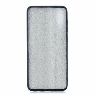 Силиконовый (TPU) чехол Deexe Matte Case для Samsung Galaxy A70 (A705) - Black