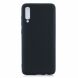 Силиконовый (TPU) чехол Deexe Matte Case для Samsung Galaxy A70 (A705) - Black. Фото 1 из 4