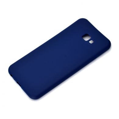 Силиконовый (TPU) чехол Deexe Matte Case для Samsung Galaxy J4+ (J415) - Blue