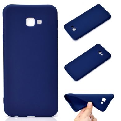 Силіконовий (TPU) чохол Deexe Matte Case для Samsung Galaxy J4+ (J415) - Blue