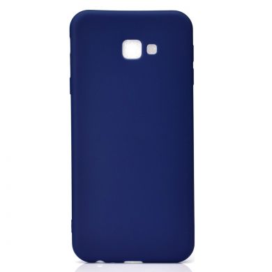 Силиконовый (TPU) чехол Deexe Matte Case для Samsung Galaxy J4+ (J415) - Blue