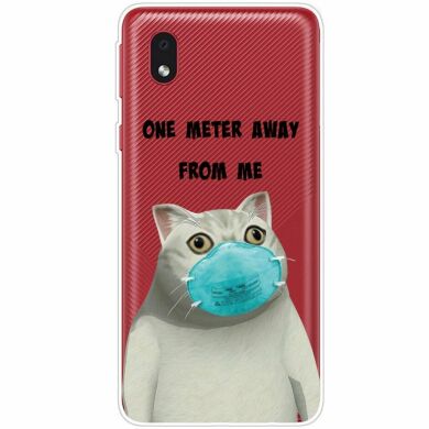 Силиконовый (TPU) чехол Deexe Pretty Glossy для Samsung Galaxy A01 Core (A013) - One Meter away from Me