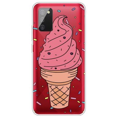 Силіконовий (TPU) чохол Deexe Pretty Glossy для Samsung Galaxy A02s (A025) - Ice Cream