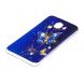 Силиконовый (TPU) чехол Deexe Pretty Glossy для Samsung Galaxy J4 2018 (J400) - Blue Butterfly. Фото 5 из 7