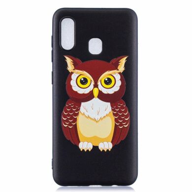 Силіконовий (TPU) чохол UniCase Color Style для Samsung Galaxy A30 (A305) - Cool Owl