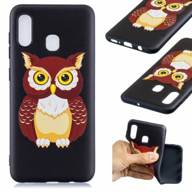 Силіконовий (TPU) чохол UniCase Color Style для Samsung Galaxy A30 (A305) - Cool Owl