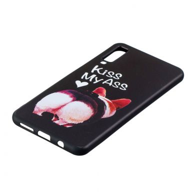 Силиконовый (TPU) чехол UniCase Color Style для Samsung Galaxy A7 2018 (A750) - Kiss My Ass