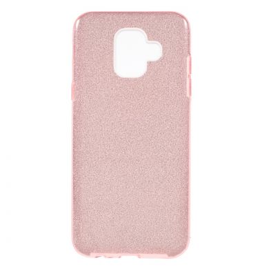 Силиконовый (TPU) чехол UniCase Glitter Cover для Samsung Galaxy A6 2018 (A600) - Pink