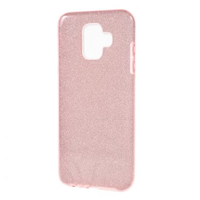 Силиконовый (TPU) чехол UniCase Glitter Cover для Samsung Galaxy A6 2018 (A600) - Pink