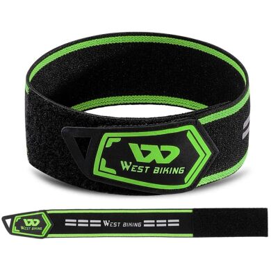 Светоотражающий браслет WEST BIKING Leg Strap - Green