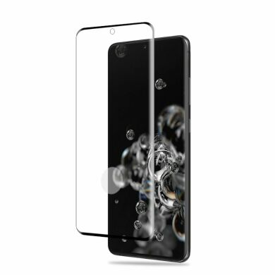 Защитное стекло AMORUS 3D Full Glue для Samsung Galaxy S20 Ultra (G988) - Black