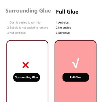 Захисне скло HAT PRINCE Full Glue Cover для Samsung Galaxy S22 Plus - Black