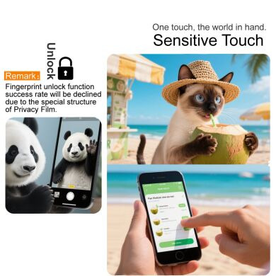 Захисне скло IMAK HighPrivacy для Samsung Galaxy S26 FE - Black