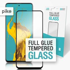 Захисне скло Piko Full Glue для Samsung Galaxy A71 (A715) - Black