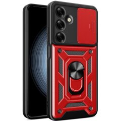 Защитный чехол Deexe Armor Shield для Samsung Galaxy M35 (M356) - Red