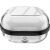 Защитный чехол Deexe Clear Guard для Samsung Galaxy Buds 4 / Buds 4 Pro - Transparent / Black