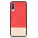 Захисний чохол Deexe Elegant Series для Samsung Galaxy A50 (A505) / A30s (A307) / A50s (A507) - Red