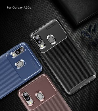 Захисний чохол Deexe Fusion для Samsung Galaxy A20e (A202) - Brown