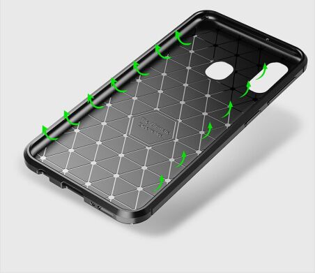 Захисний чохол Deexe Fusion для Samsung Galaxy A20e (A202) - Black