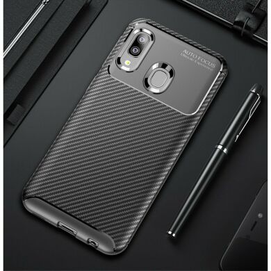 Захисний чохол Deexe Fusion для Samsung Galaxy A20e (A202) - Black