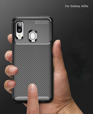 Захисний чохол Deexe Fusion для Samsung Galaxy A20e (A202) - Black