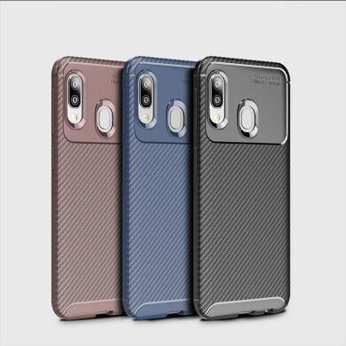 Захисний чохол Deexe Fusion для Samsung Galaxy A20e (A202) - Black