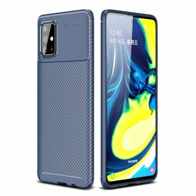 Захисний чохол Deexe Fusion для Samsung Galaxy A71 - Blue