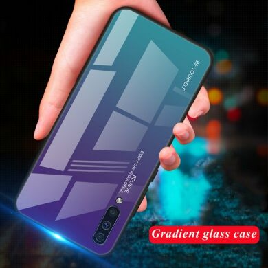 Захисний чохол Deexe Gradient Color для Samsung Galaxy A50 (A505) / A30s (A307) / A50s (A507) - Purple / Cyan
