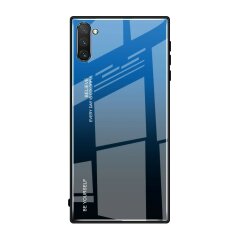 Захисний чохол Deexe Gradient Color для Samsung Galaxy Note 10 (N970) - Blue / Black