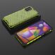 Защитный чехол Deexe Honeycomb Series для Samsung Galaxy M31s (M317) - Green. Фото 4 из 9