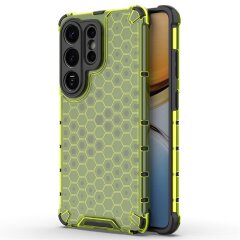 Захисний чохол Deexe Honeycomb Series для Samsung Galaxy S26 Ultra - Green