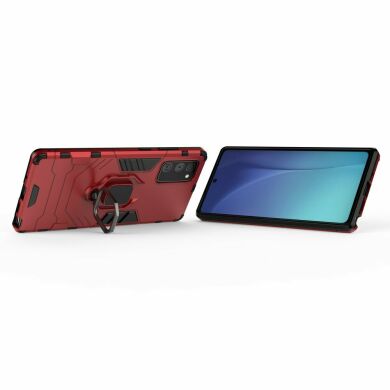 Защитный чехол Deexe Hybrid Case для Samsung Galaxy Note 20 (N980) - Red