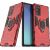 Захисний чохол Deexe Hybrid Case для Samsung Galaxy Note 20 - Red