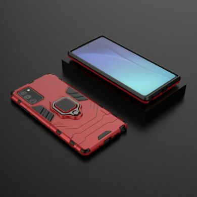 Защитный чехол Deexe Hybrid Case для Samsung Galaxy Note 20 (N980) - Red