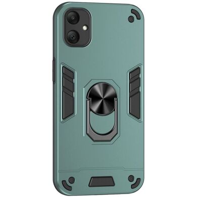 Защитный чехол Deexe Hybrid Shell для Samsung Galaxy A06 (A065) - Green