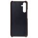 Защитный чехол Deexe Leather Back Cover для Samsung Galaxy A55 (A556) - Brown. Фото 2 из 4
