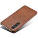 Защитный чехол Deexe Leather Back Cover для Samsung Galaxy A55 (A556) - Brown. Фото 3 из 4
