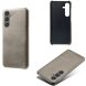 Захисний чохол Deexe Leather Back Cover для Samsung Galaxy S25 (S931) - Grey