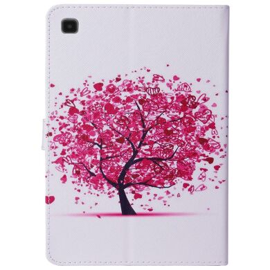 Защитный чехол Deexe Pattern Cover для Samsung Galaxy Tab A7 10.4 (2020) - Colorful Tree